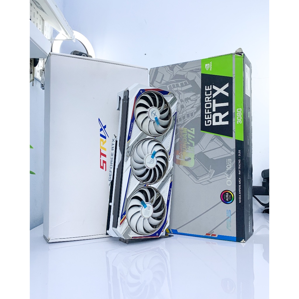 Geforce RTX 3080 10Gb Asus ROG Strix White Gundam Edition