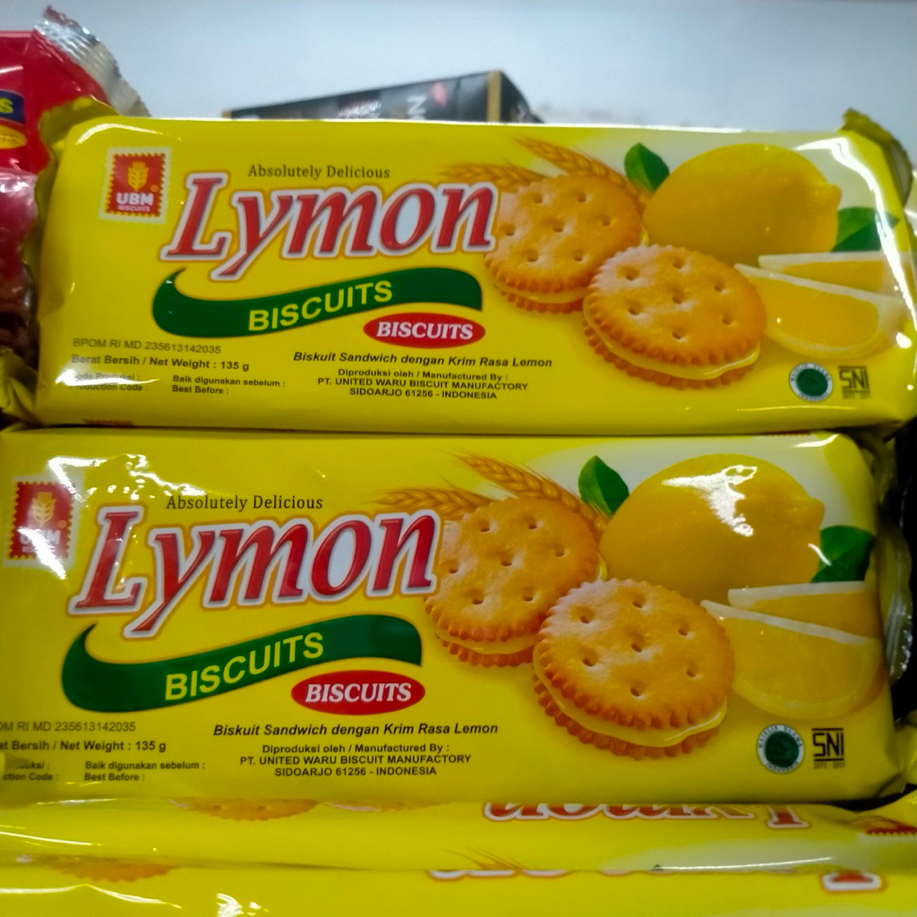 

UBM Biscuits Lymon Crackers 135g