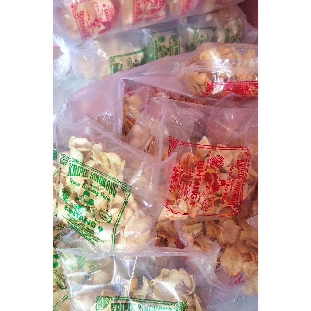 

Keripik Singkong Renyah Bintang 9 Asli Madura