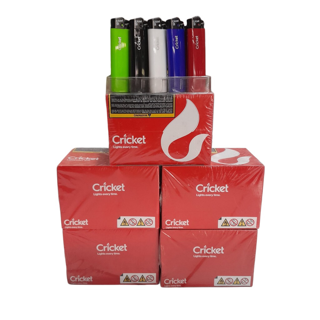 Cricket Korek Api Polos 1 Box isi 25