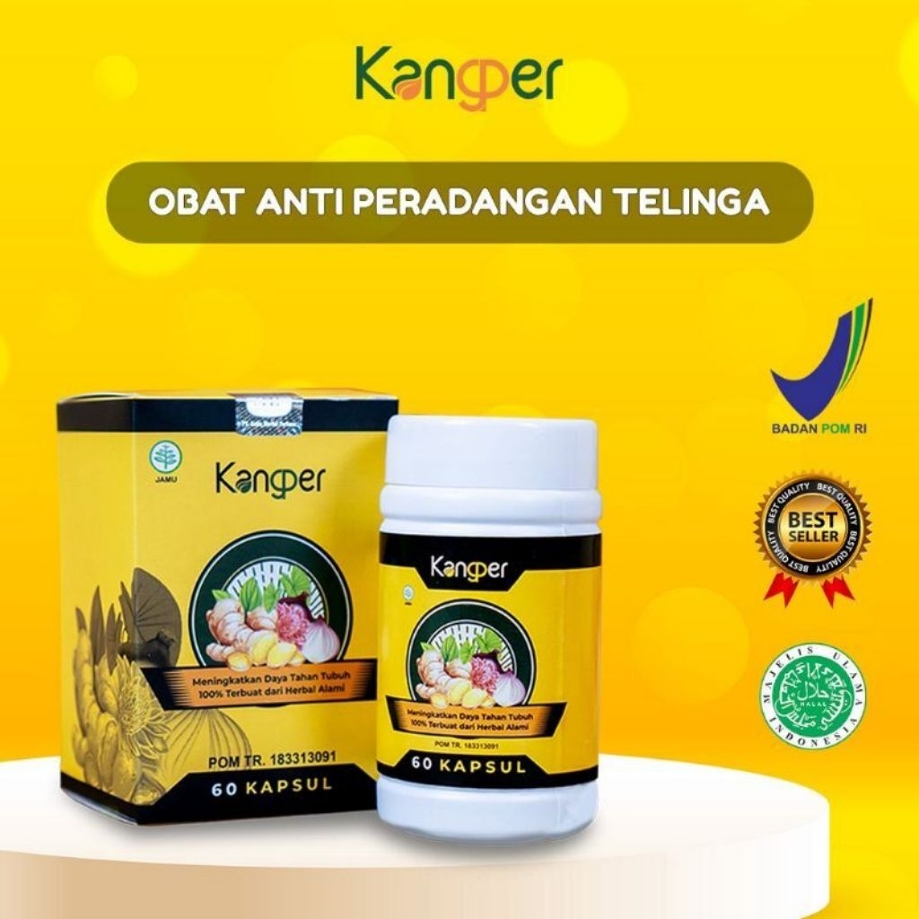 KANGPER kapsul obat telinga herbal original
