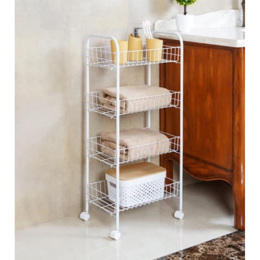 informa rak penyimpanan susun 4 tingkat besi