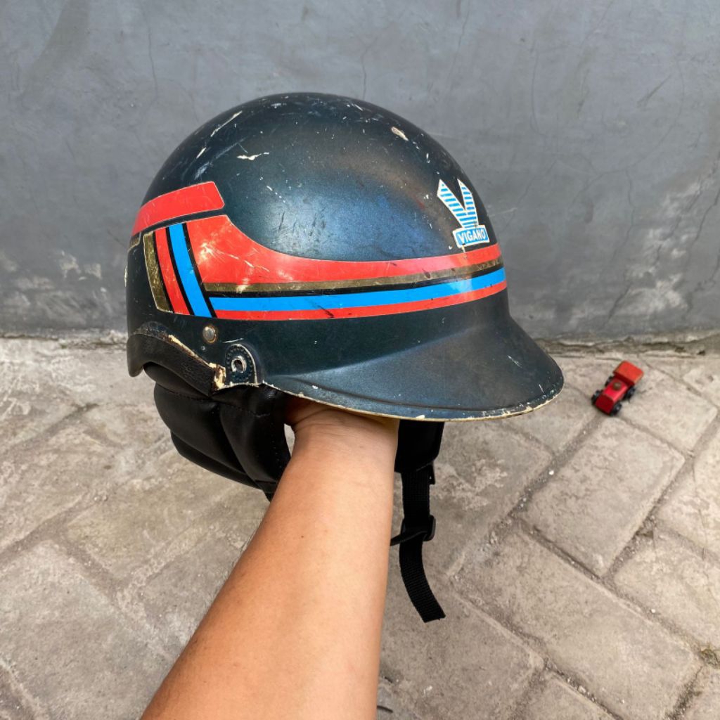 helm vigano dmi lawas helm dmi jadul helm cebok cetok dm vigano originali