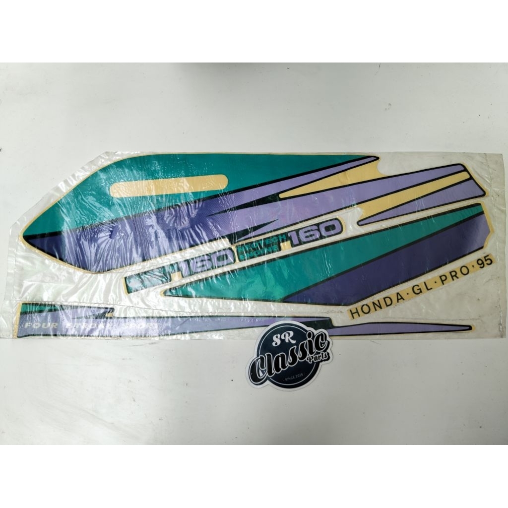 striping sticker decal list lakinasi honda gl pro neotech 1600 1994 detail original