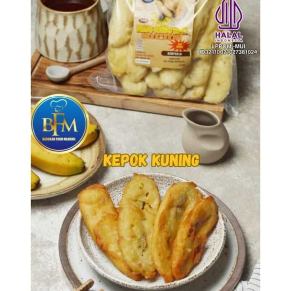 

Pisang Goreng Kepok crispy/ Pisang goreng kepok frozen isi 15 pcs