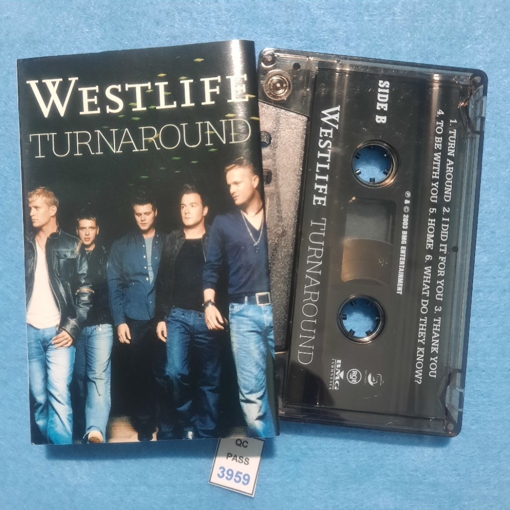 Kaset pita Westlife / Turnaround