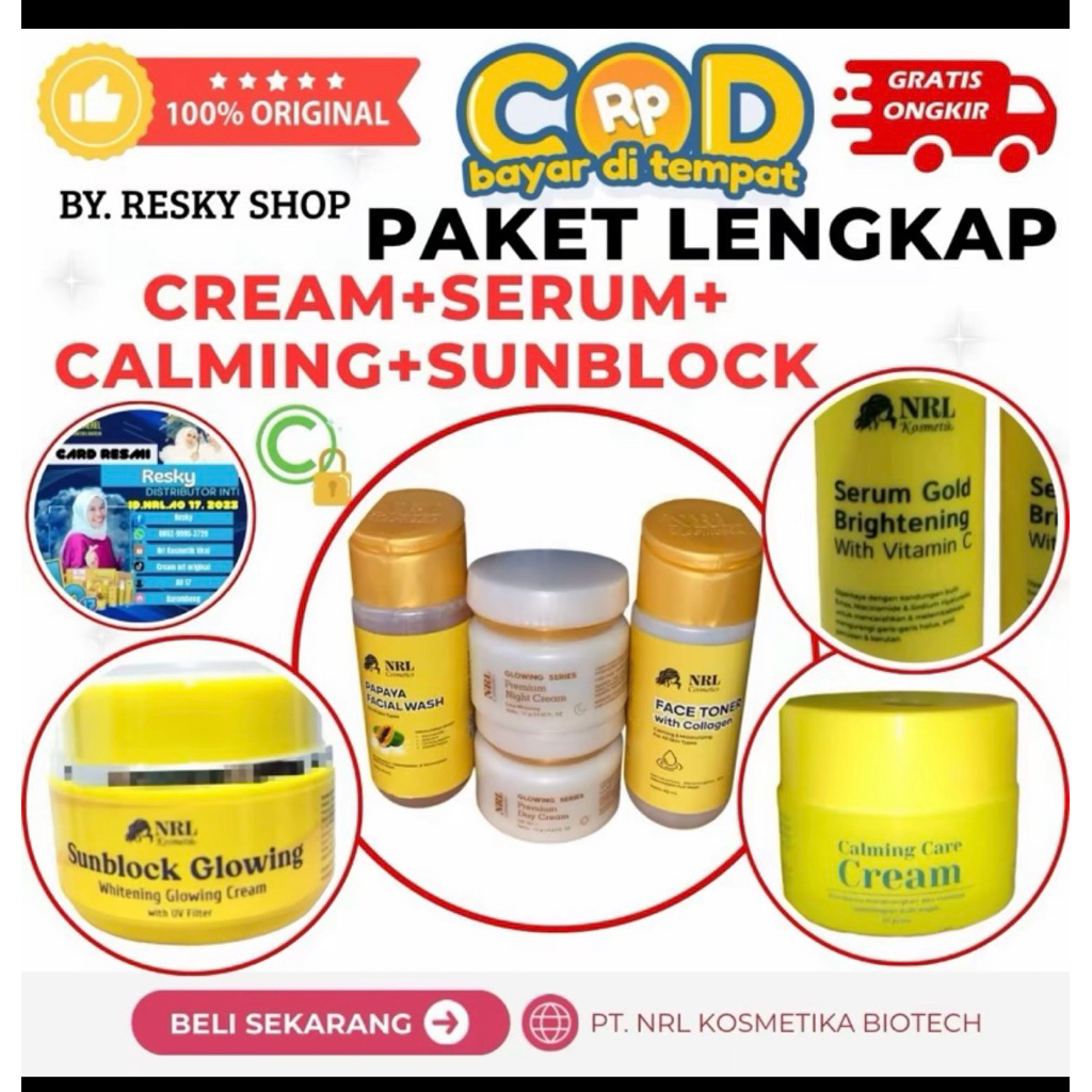 Nrl paket lengkap Flek series & sunblock
