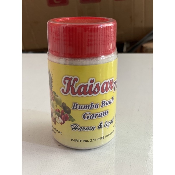 

Kaisar Bumbu Buah Garam Bengkayang / Garam Buah