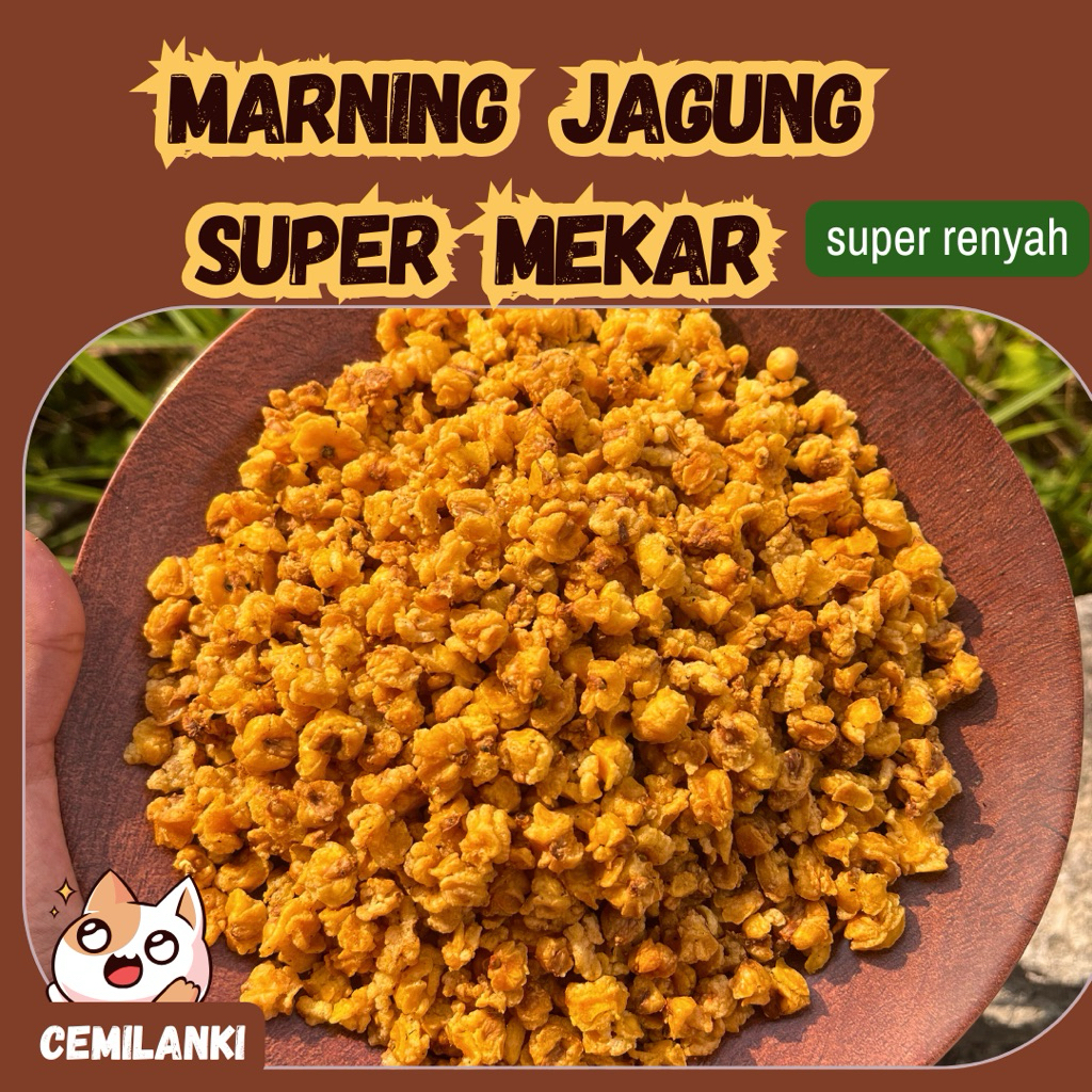 

marning jagung mekar super renyah
