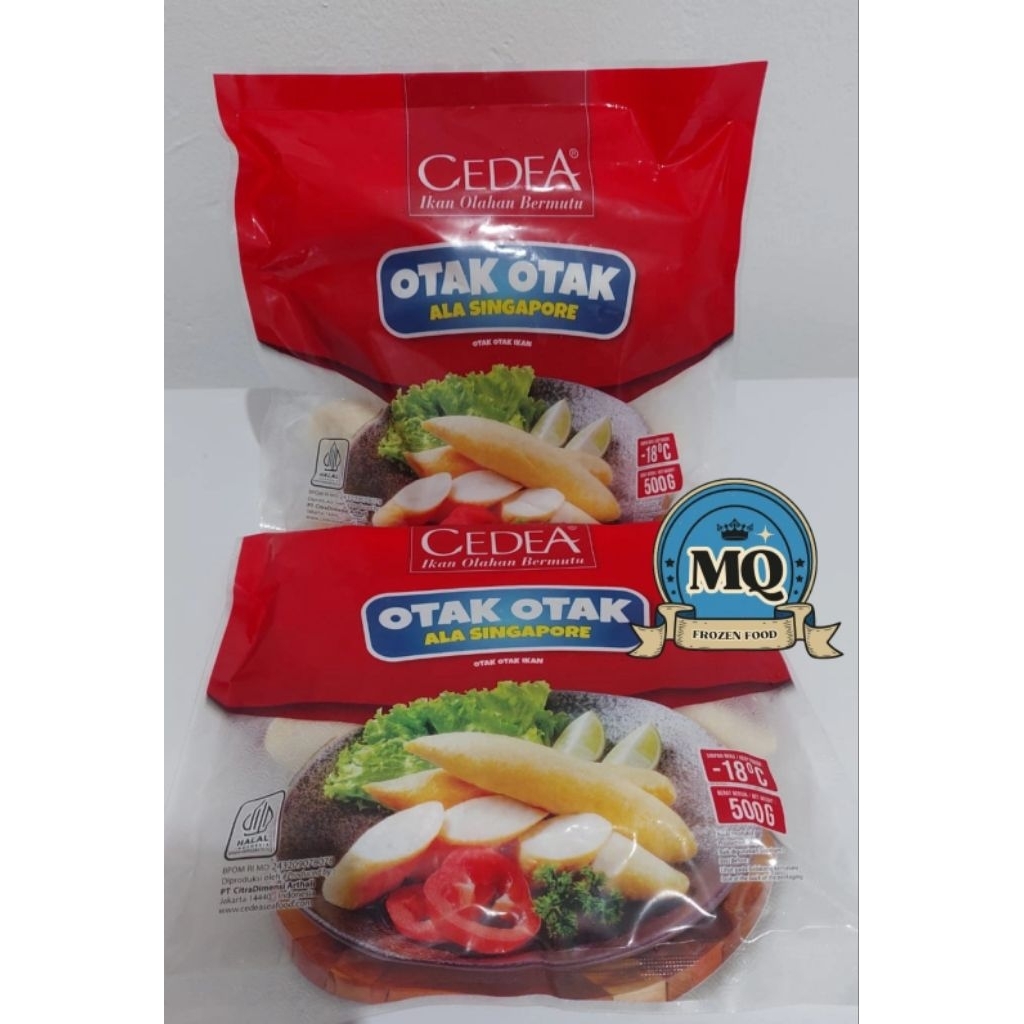 

Cedea Otak-otak Singapore 500gr