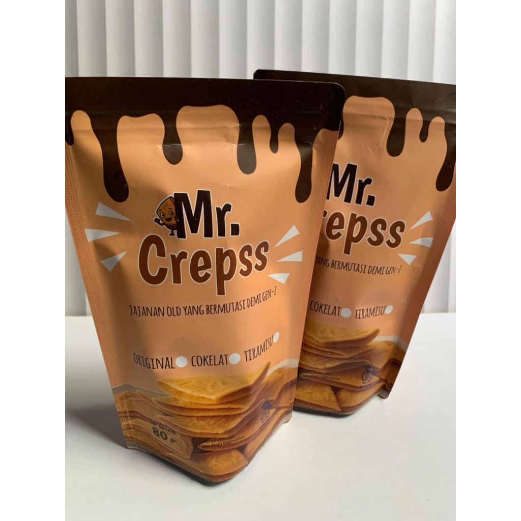 

Mr. Crepss Kue Semprong Isi Tiramisu Lumer 80 gr