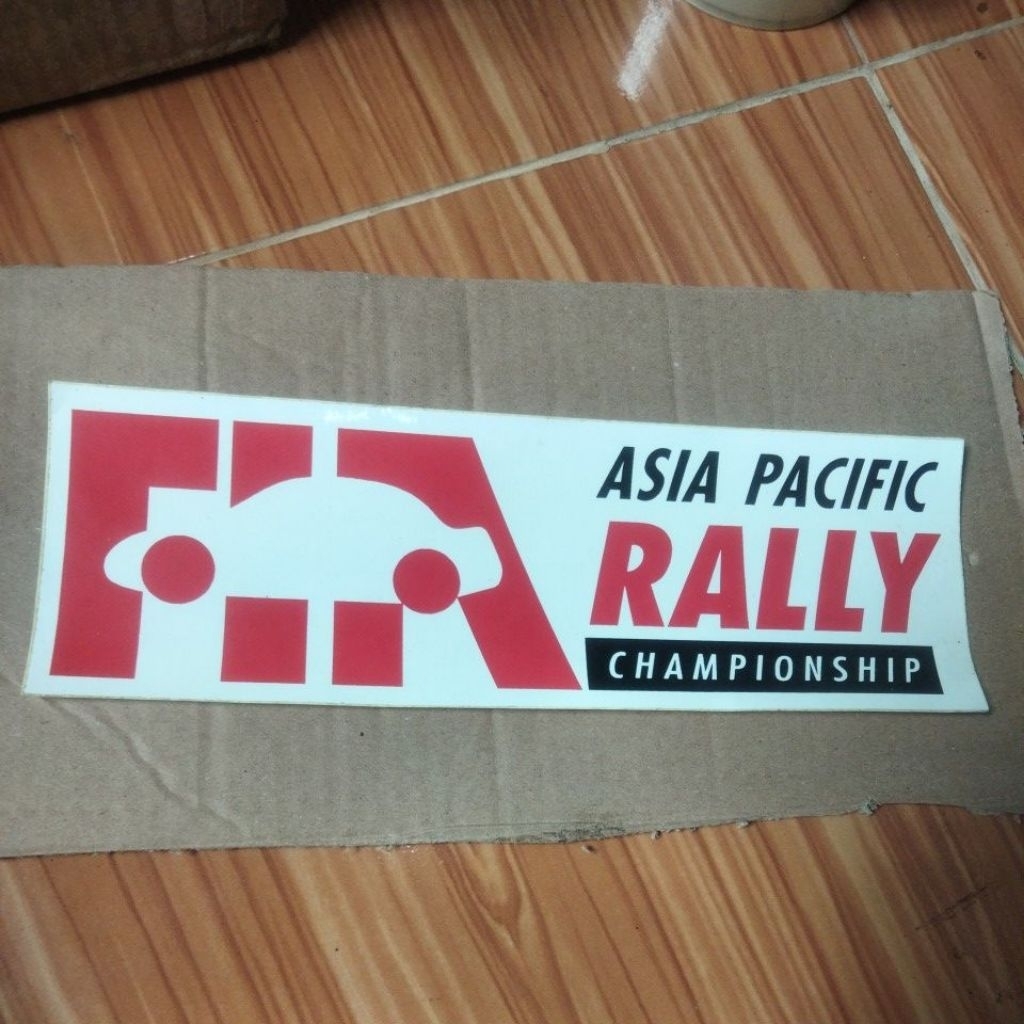 stiker skorlet rally asia pacific