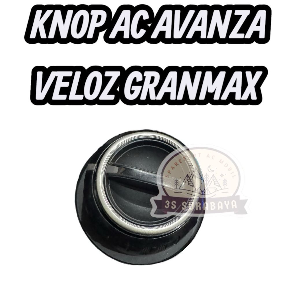 Knop Ac Avanza Veloz Granmax ASLI Toyota Daihatsu Knop Blower Knop thermostat Ac mobil ORIGINAL Swit