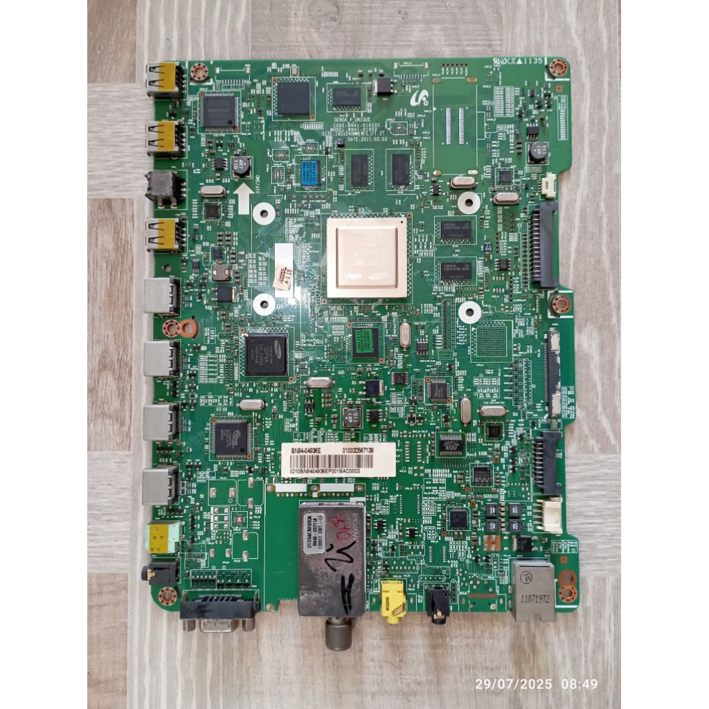 MB MOBO MAINBOARD MODULE MESIN TV SAMSUNG UA46D7000LM/UA46D7000 SG46