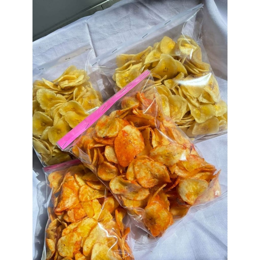 

keripik pisang kepok kemasan ¼kg