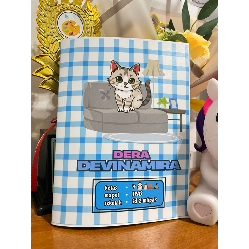 

BUKU TULIS CUSTOM NAMA – Buku Catatan Aesthetic, Minimalis, Unik & Eksklusif Cocok untuk pelajar, mahasiswa, hadiah, journaling, dan kado ulang tahun!