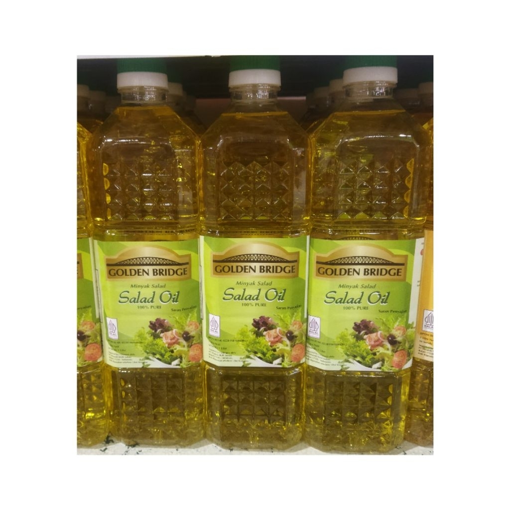 

GOLDEN BRIDGE SALAD OIL 1 LITER 1 BOTOL