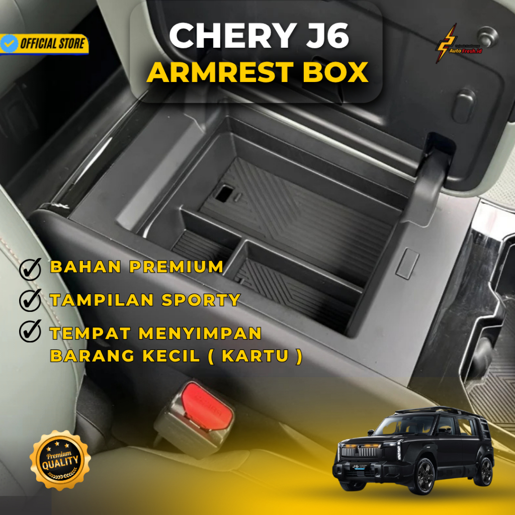 ARMREST STORAGE BOX CHERY J6 / TEMPAT PENYIMPAN TAMBAHAN CHERY J6 / CHERY J6 ARMREST BOX / ARMREST B