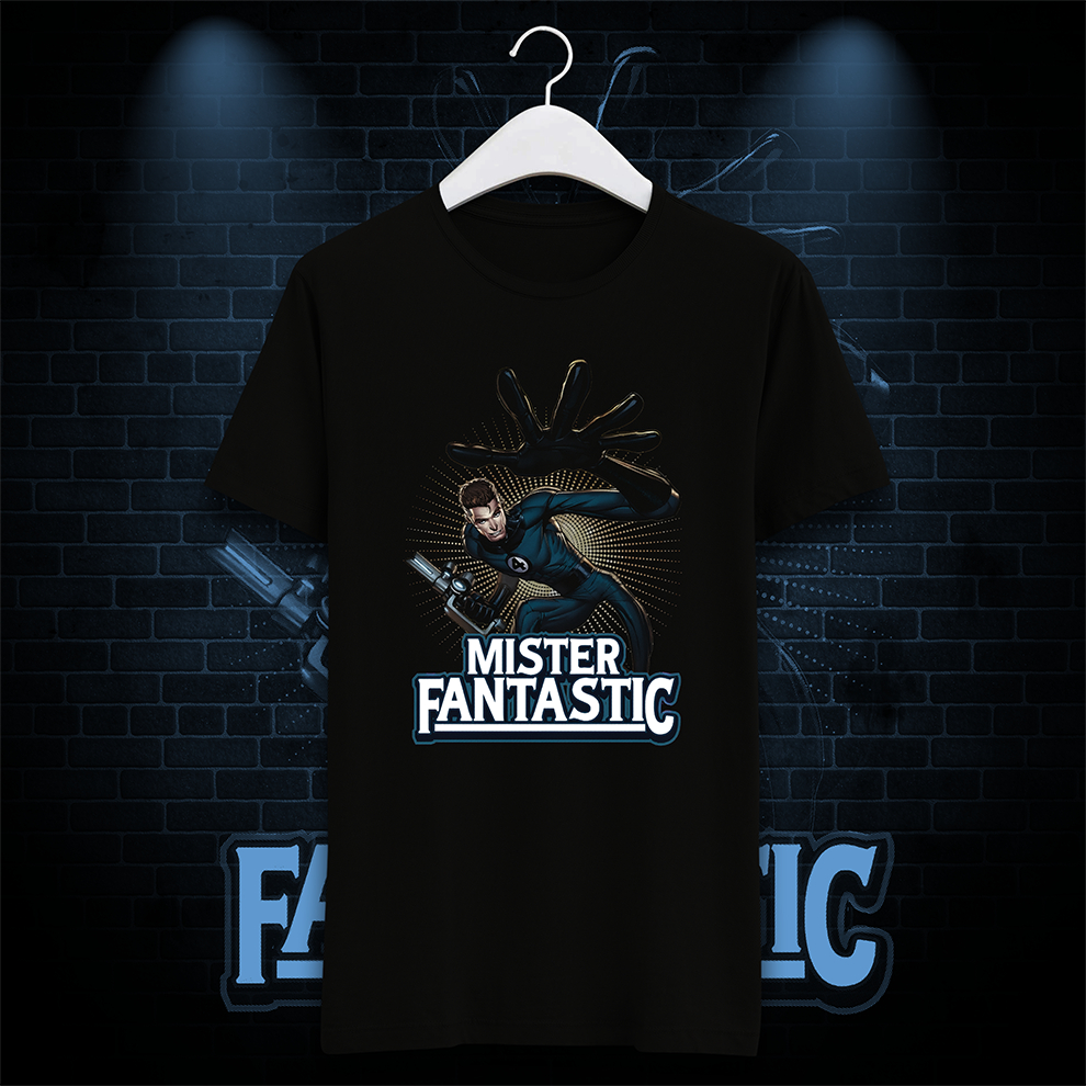 MV104 CineTees Kaos T-shirt Mister Fantastic Four Premium T-shirt