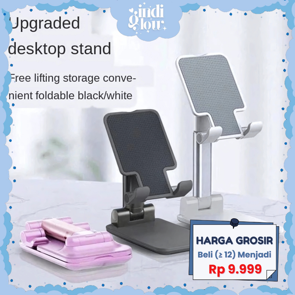 IG Stand Holder Lipat Dudukan HP Fortabel Phone Holder Stand HP Tablet Kokoh Folding Universal LG-13