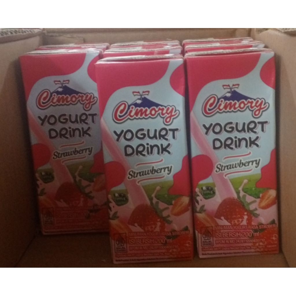 

CIMORY YOGURT DRINK STROBERI DAN BLUEBERY KEMASAN 200 ML