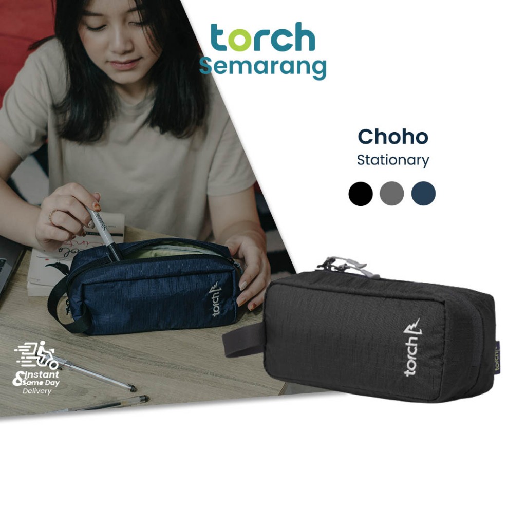 

TORCH Choho Pouch Alat Tulis Perlengkapan Sekolah Kosmetik Tempat Pensil Souvenir Anti Air - Packing Organizer Pouch