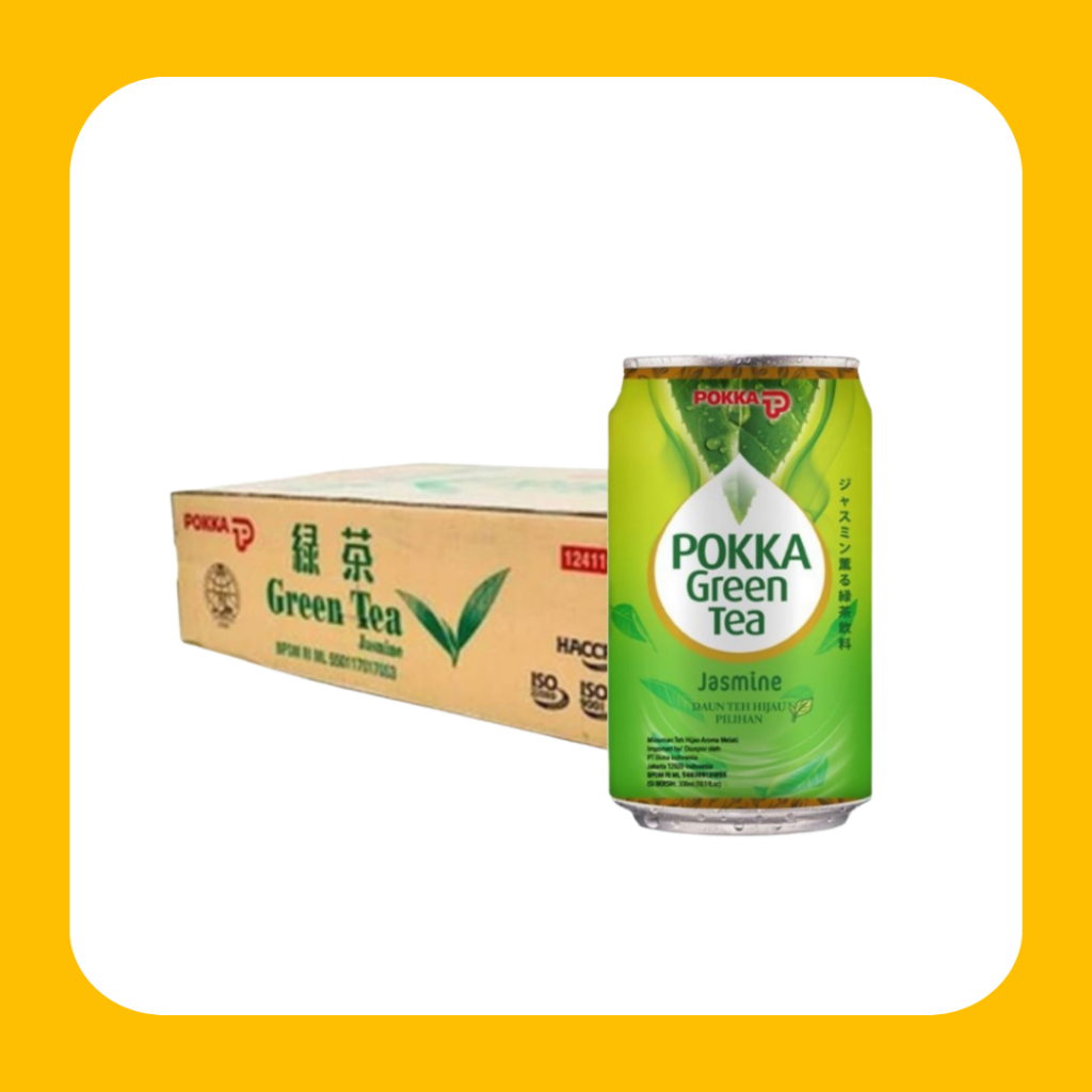 

Pokka Green Tea Jasmine Can ( 1 Carton )