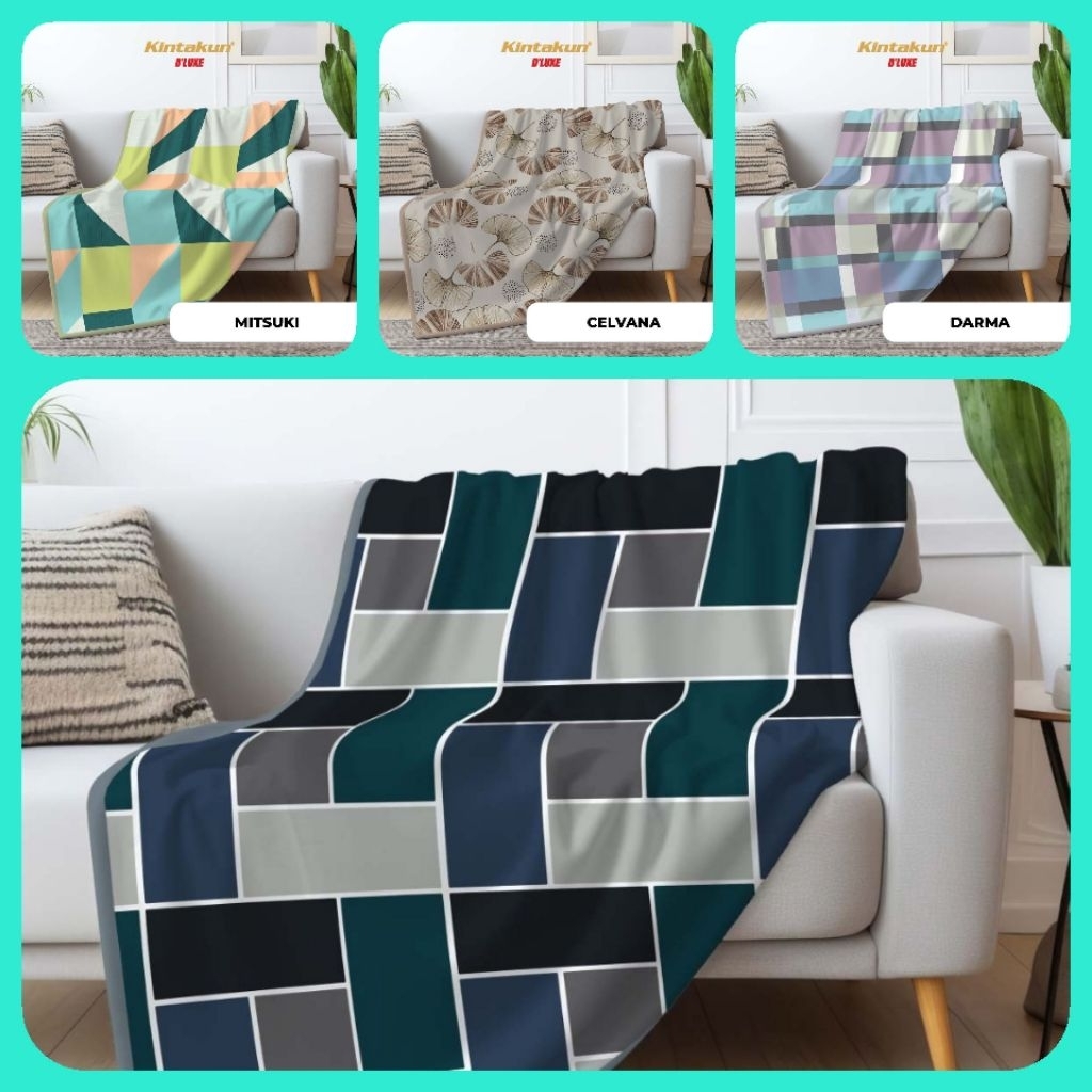 SELIMUT FLANEL KINTAKUN 160X200