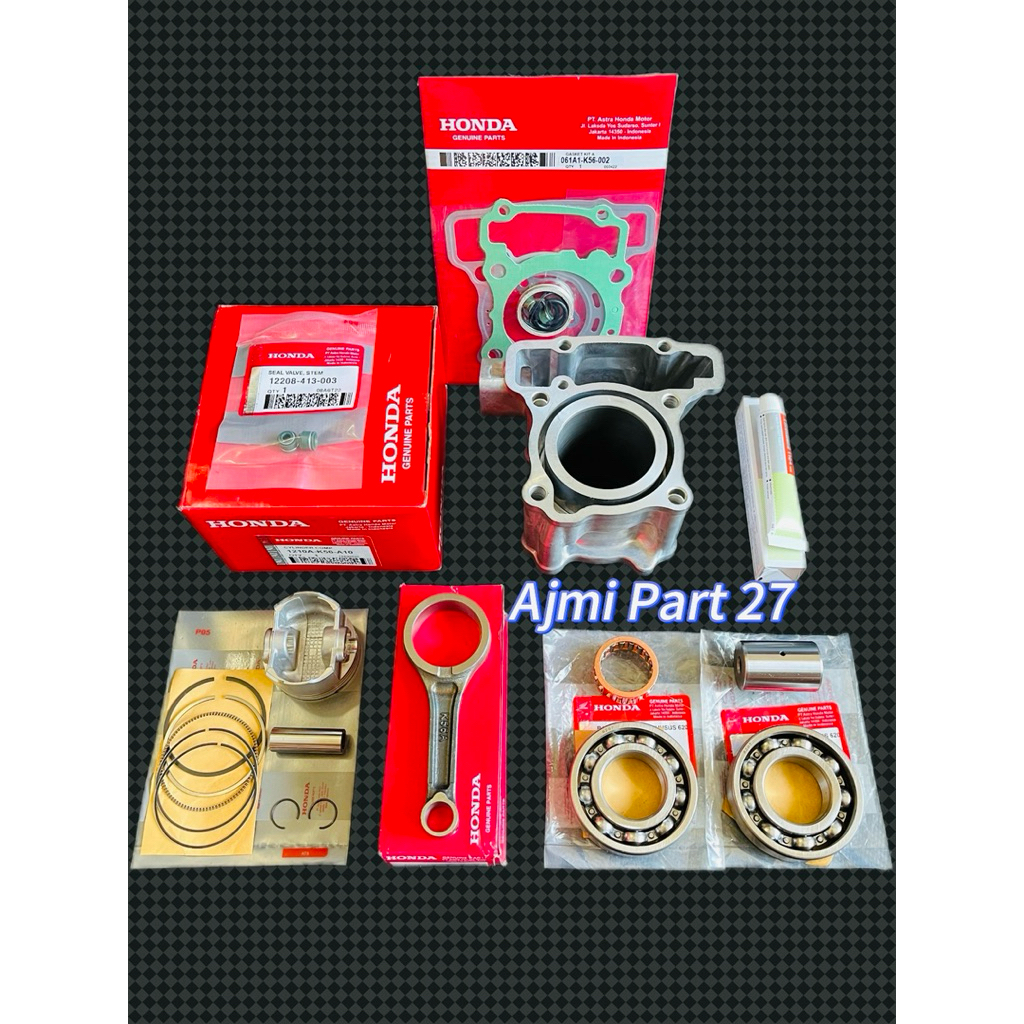 Paket Blok Seher K56+Stang+Bering+Topset lem Honda CB150R New LED/CBR150R New LED/Sonic 150R/GTR 150