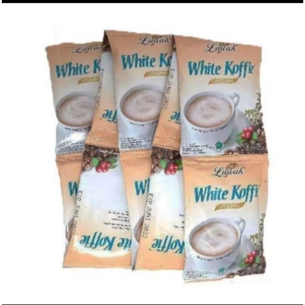 

kopi luwak white/ 1 renceng