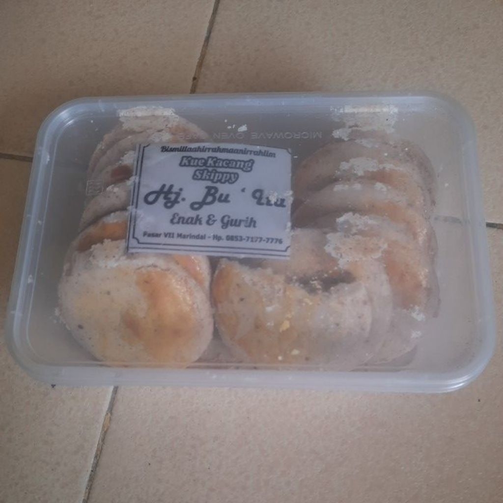 

kue kacang skippy isi 12
