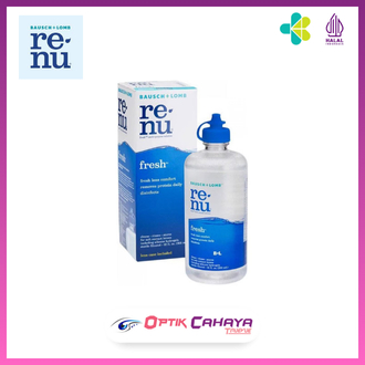 [ Optik Cahaya Truevue ] BISA INSTANT / SAMEDAY | Cairan Softlens RENU FRESH 355ml / Cairan Pembersi