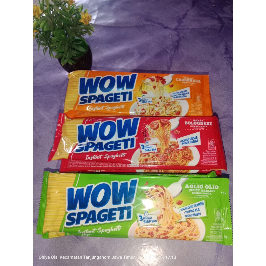 

Wow Spageti 80g