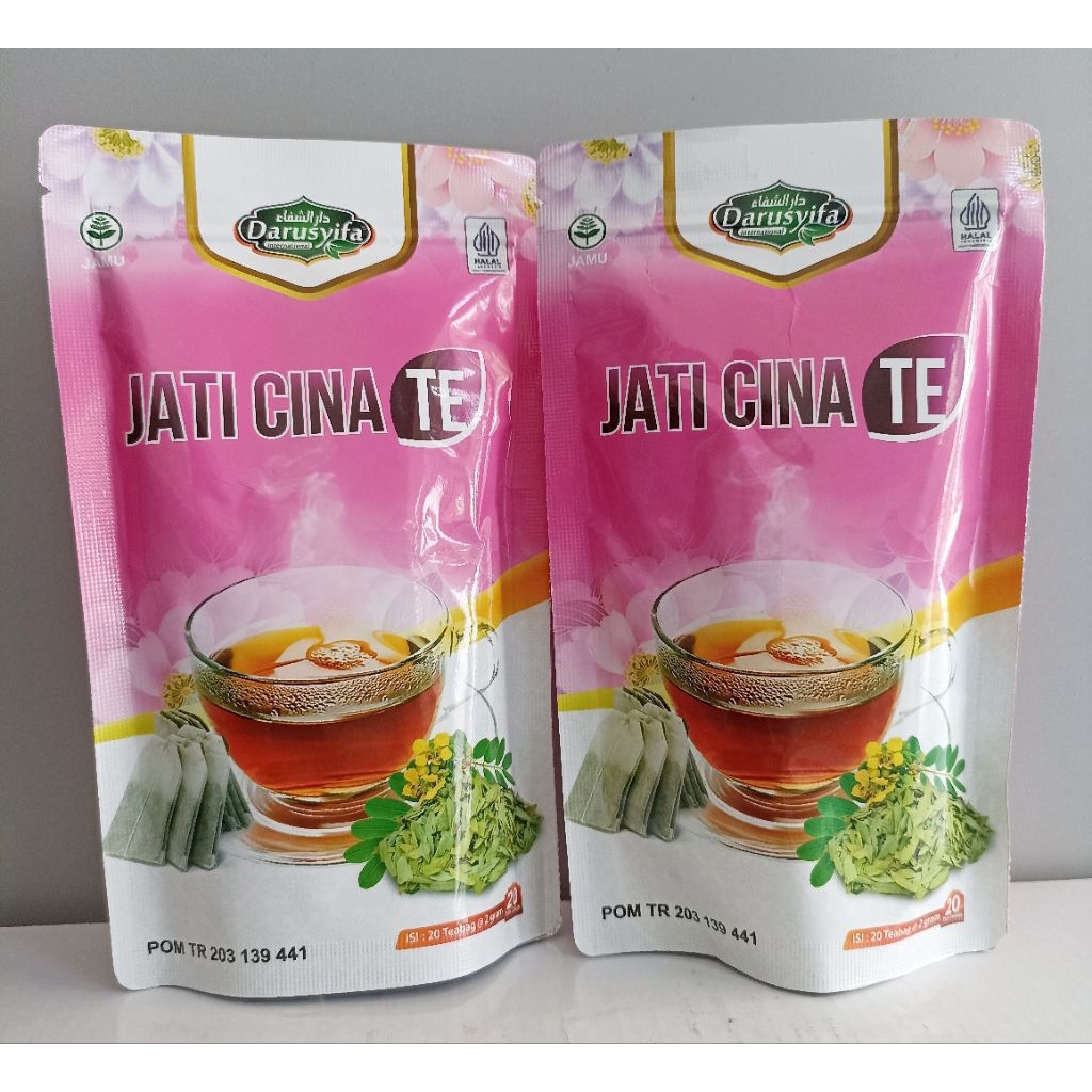 

Teh Celup Daun Jati Cina TE Darusyifa - Teh Pelangsing Tanpa Pengawet - Teh Celup Diet Susut Lemak