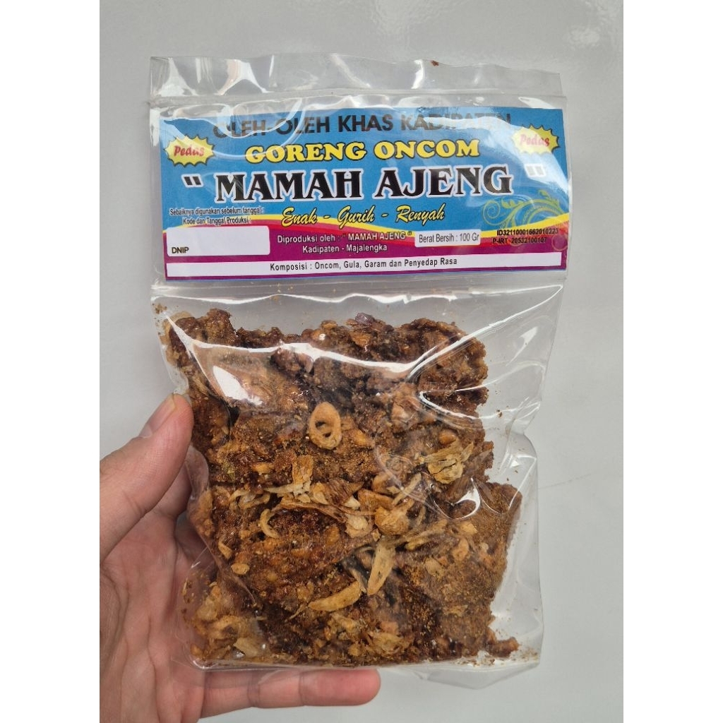 

oncom goreng mamah ajeng pedas