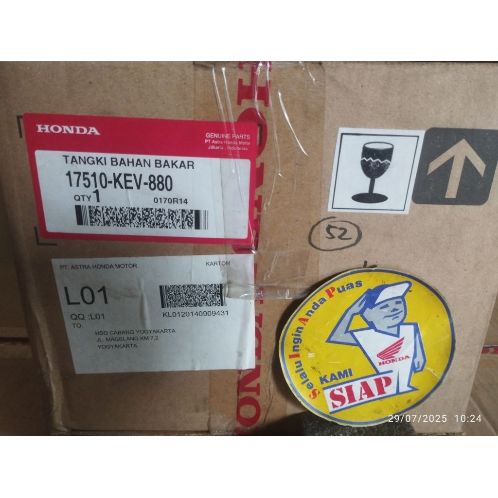 tangki tengki tanki bahan bakar bensin honda astrea supra x100 supra x 100 xx v supra fit lama old o