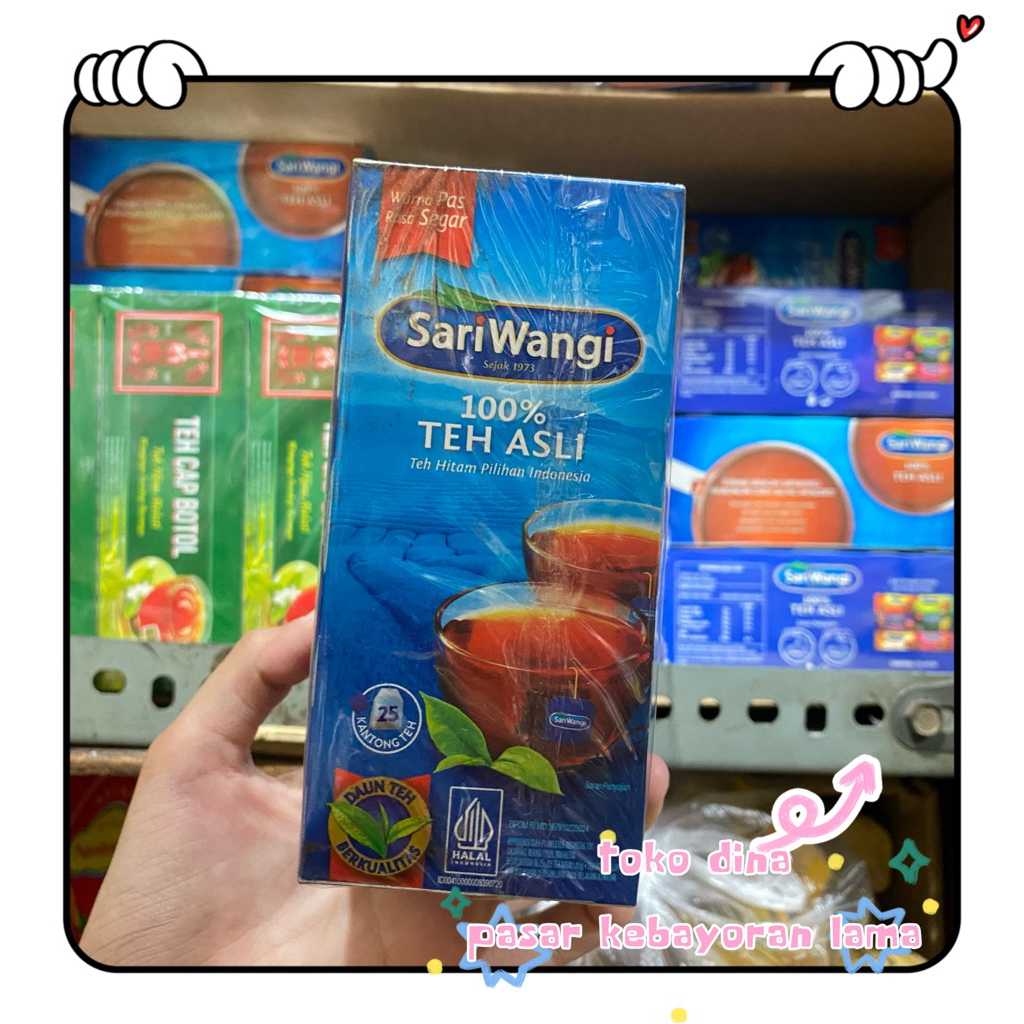 

TEH SARI WANGI (25KANTONG TEH)