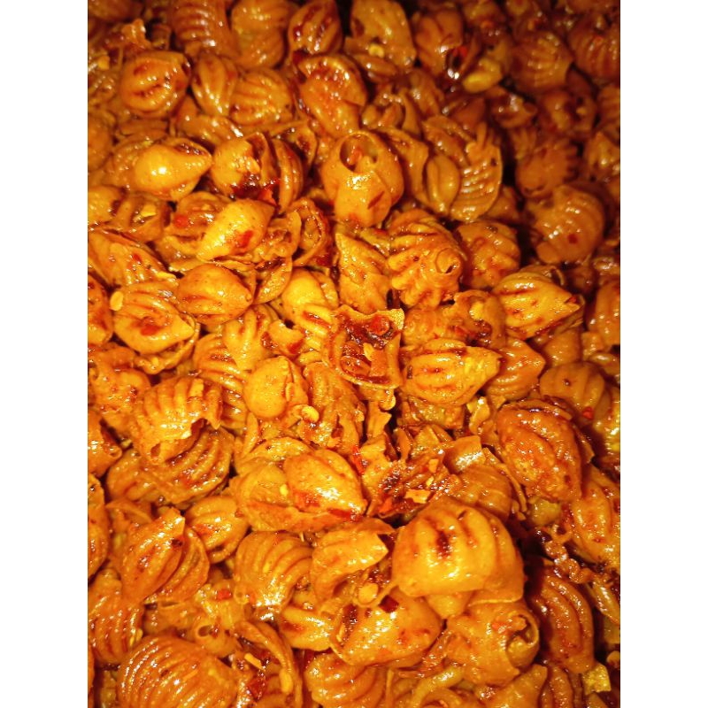 

macaroni kerang pedas