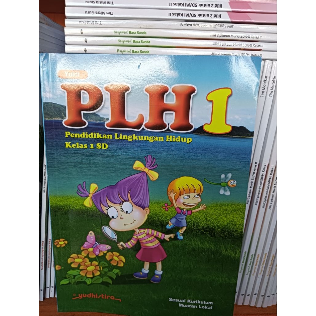 Buku paket PLH kelas 1 SD/mi Yudhistira