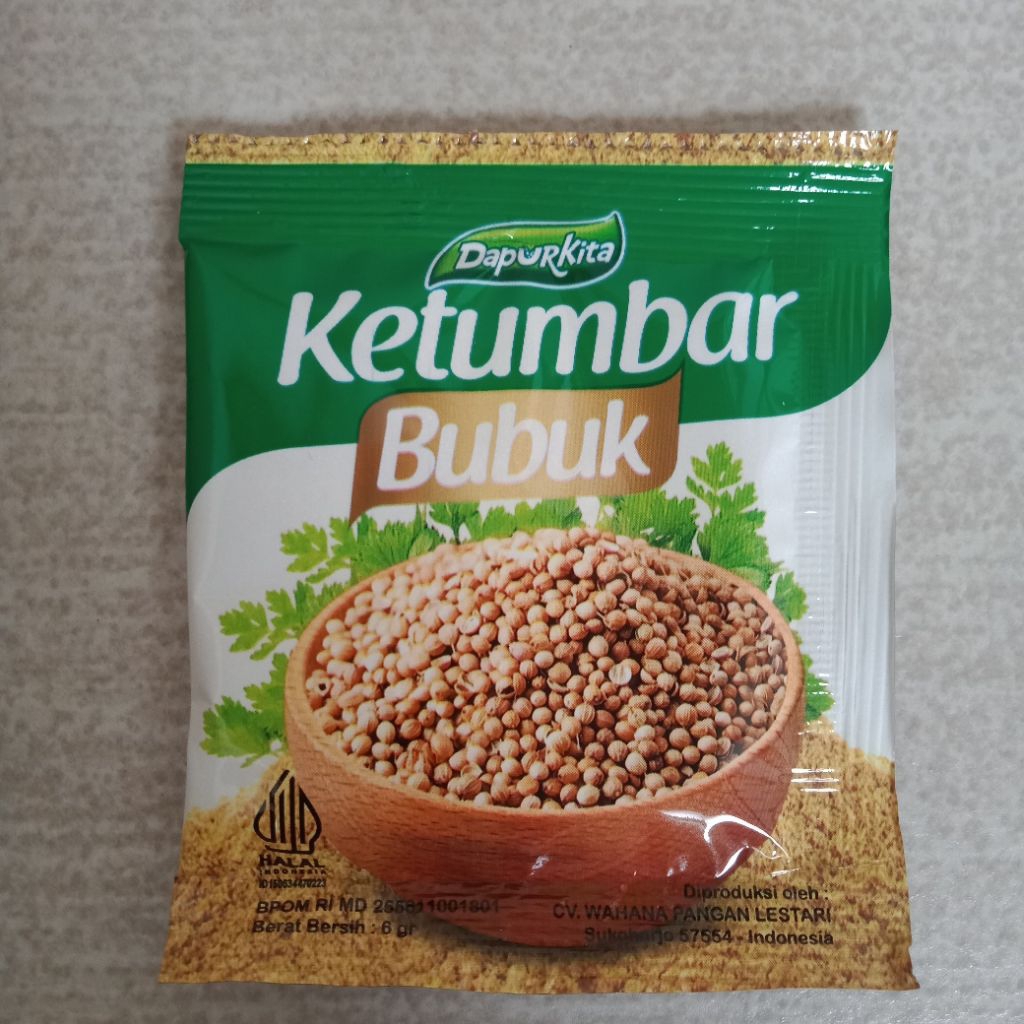 

Bumbu Ketumbar Bubuk 6gr 12 Sasset