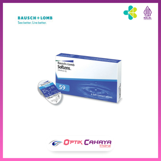 [ Optik Cahaya Truevue ] BISA INSTANT / SAMEDAY | Softlens SOFTLENS 59 / Softlens Bening Bulanan 14,
