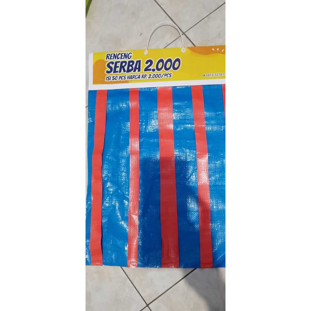 

READY Custom Tulisan Papan Rencengan Mainan dan Aksesoris Serba 1000 & 2000 Layar Gantungan Display Jualan Rentengan Warung