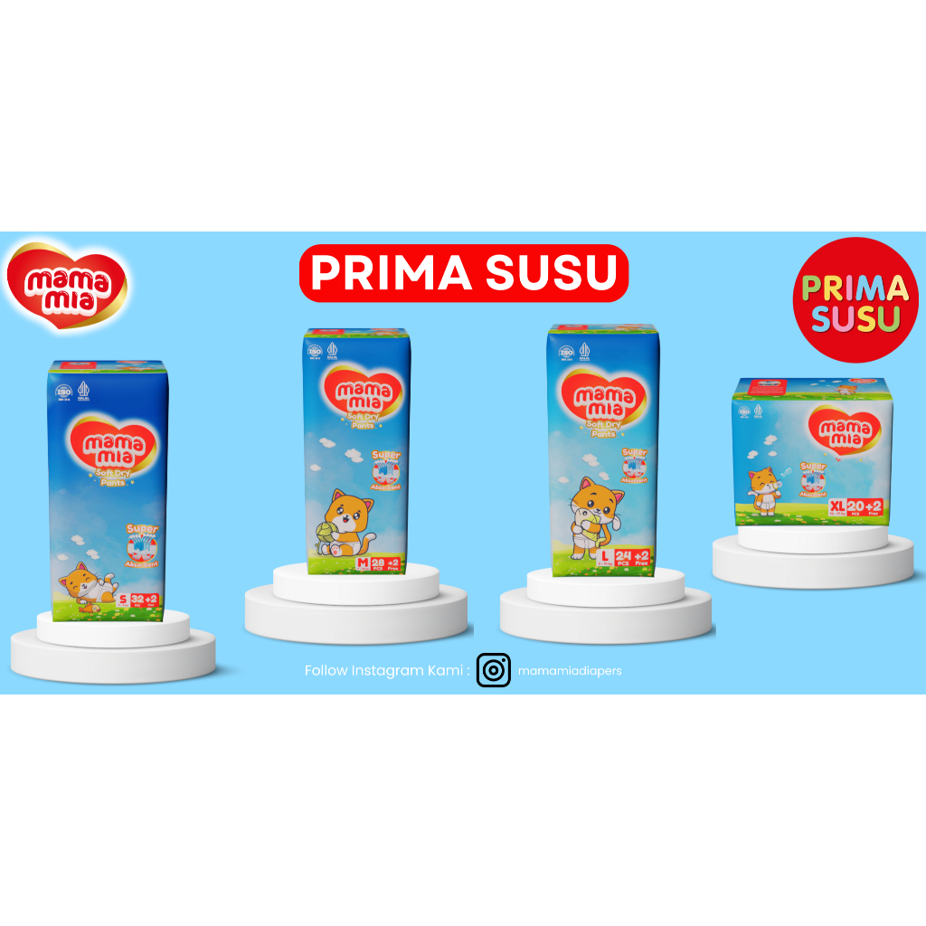 Mamamia Baby Pants Size S32 M28 L24 XL20