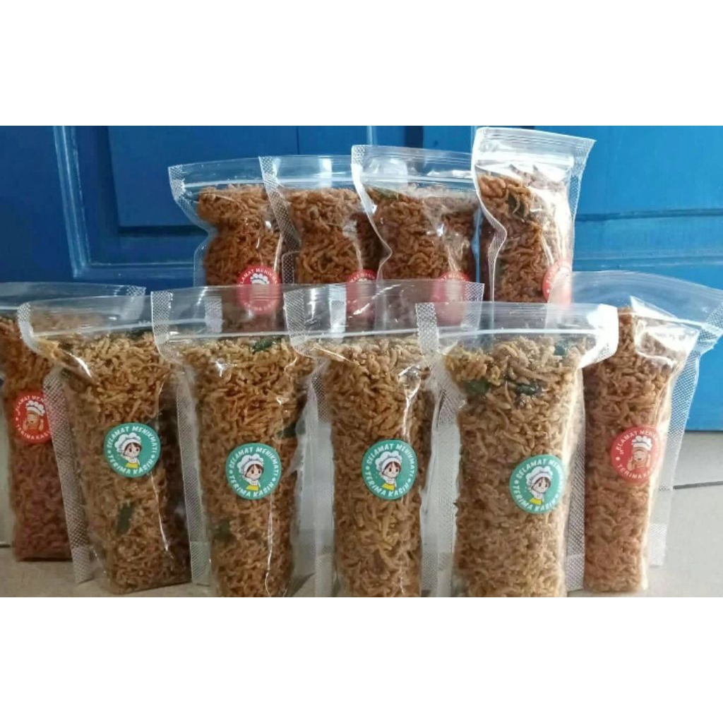 

Teri Medan crsipy Balado 100 gram