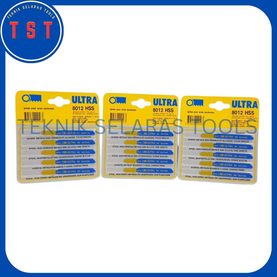 Ultra Mata Jigsaw / Mata Gergaji Baja 5pcs 8012 HSS