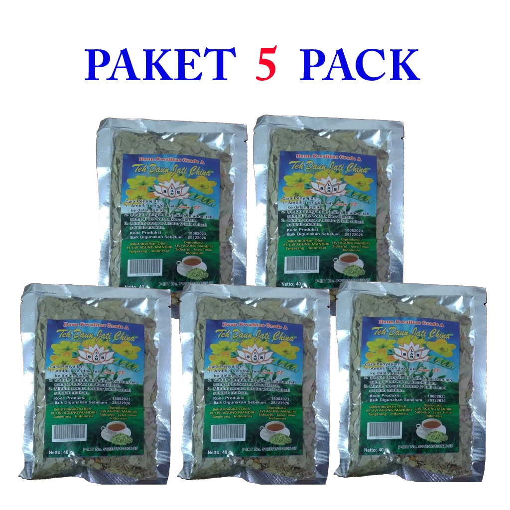 

Teh Daun Jati Cina LAM 88 CURAH 40 gr .. GROSIIRRR - Exp : 11-2026