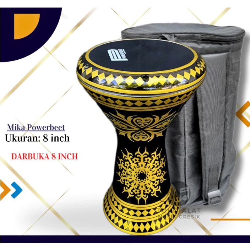 Darbuka 8 inch Kualitas Super Rebana Hadroh