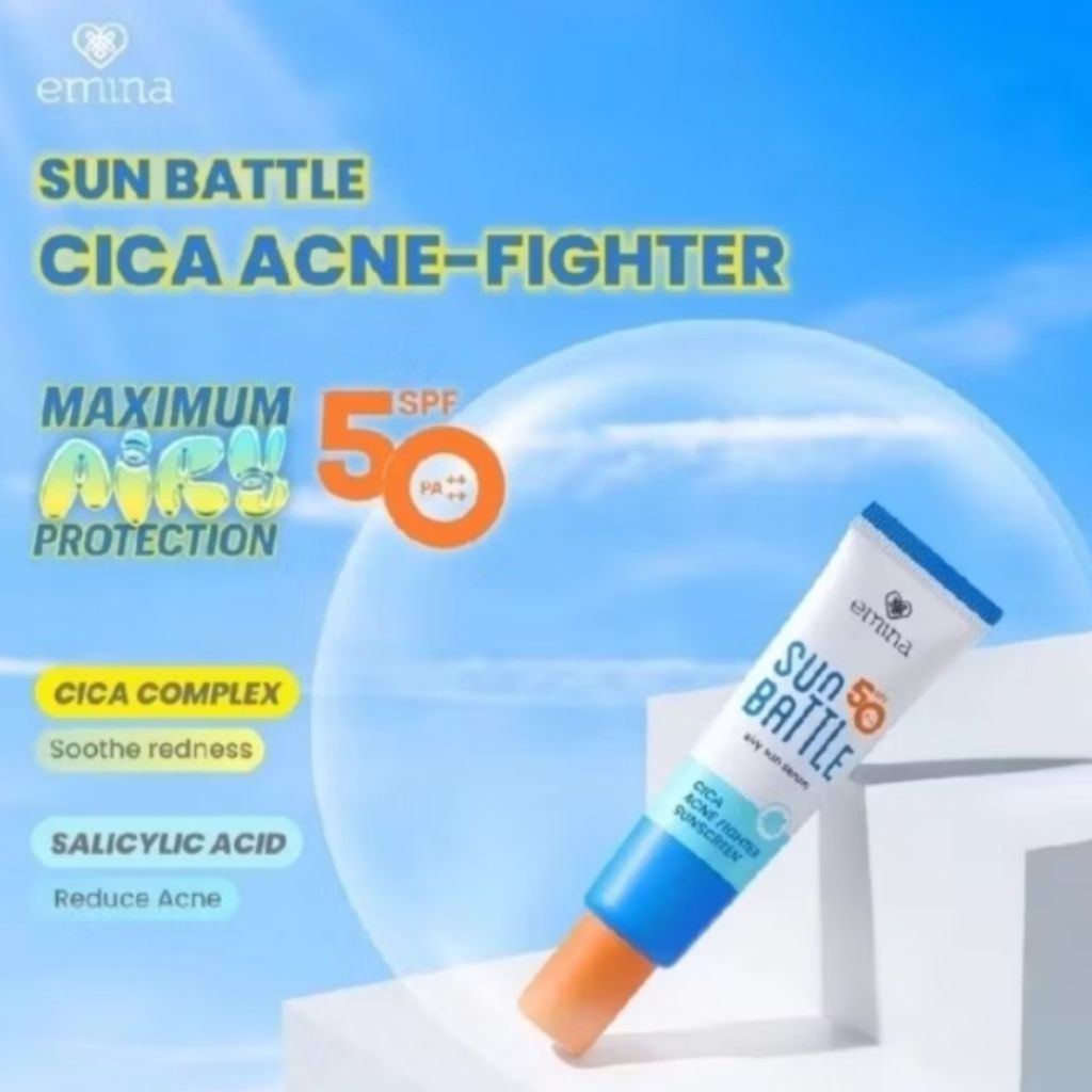 Emina Sun Battle Airy Sun Serum Fun Size