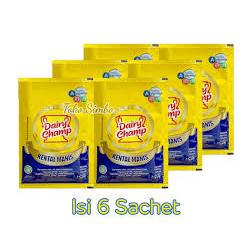 

Susu kental manis Dairy Champ renceng 37 gr x 6 sachet