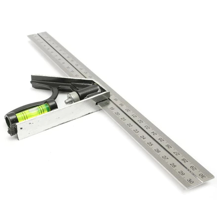 

Penggaris Garisan Siku L Waterpass Pengukur Panjang Sudut Sisi Rata Presisi Super Akurat